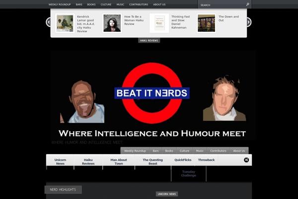 Continuum theme site design template sample