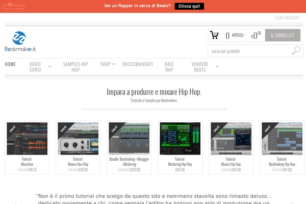 Bazar theme site design template sample