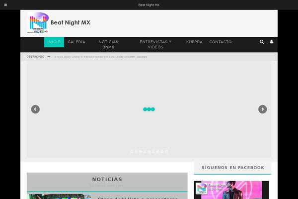 Site using ShiftNav - Responsive Mobile Menu plugin