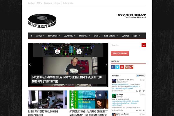 Madidus theme site design template sample