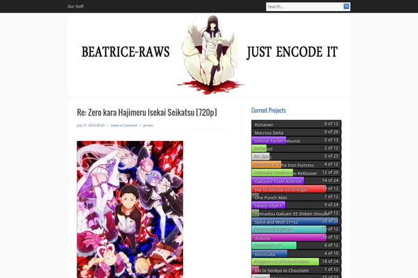 Infinity theme site design template sample