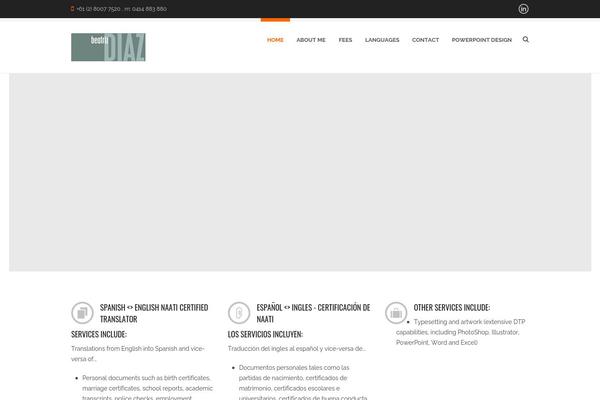 Site using eVision Responsive Column Layout Shortcodes plugin