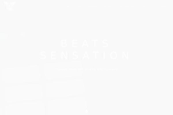 Rhythm theme site design template sample