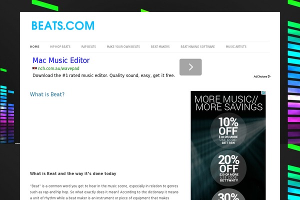 Domain theme site design template sample