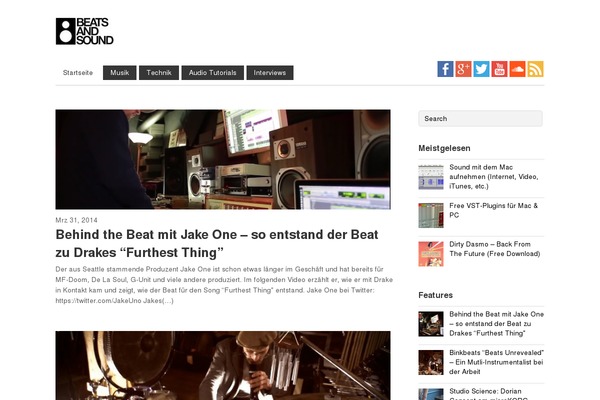 GeneratePress theme site design template sample
