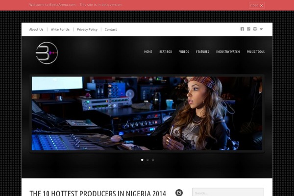 Musicpro theme site design template sample