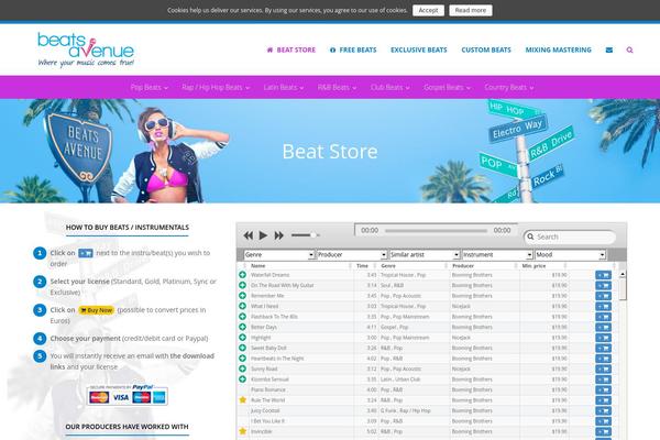 Site using Elfsight-youtube-gallery-cc plugin