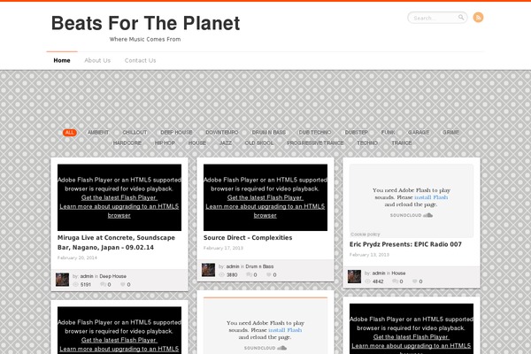 Remal theme site design template sample