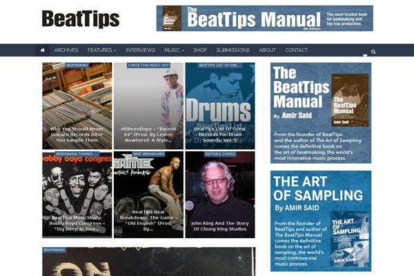 SmartMag Child theme site design template sample