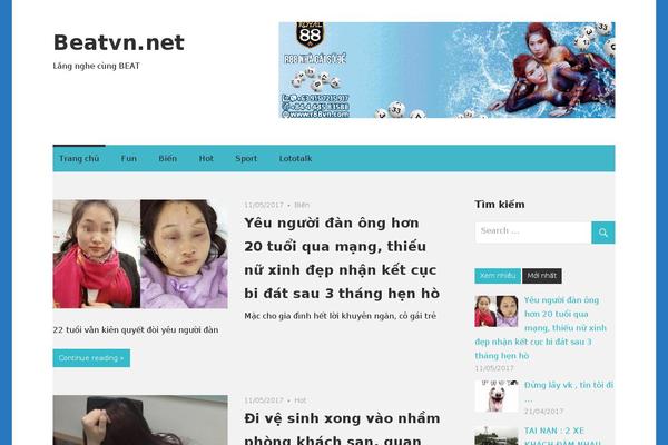 Maxwell theme site design template sample