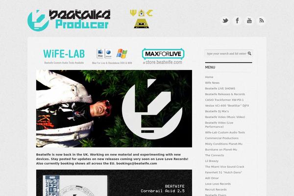 Shortnotes theme site design template sample