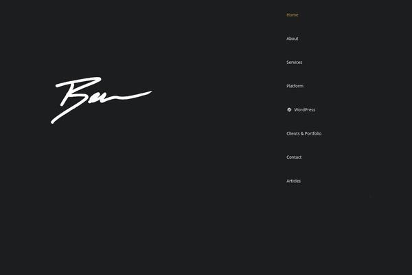 Porto Child theme site design template sample