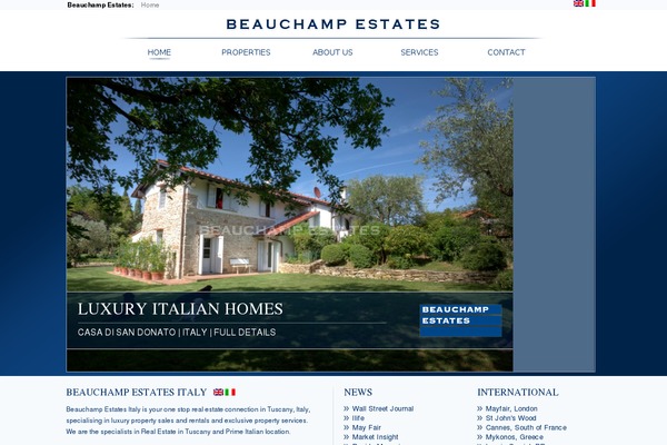 Locality theme site design template sample