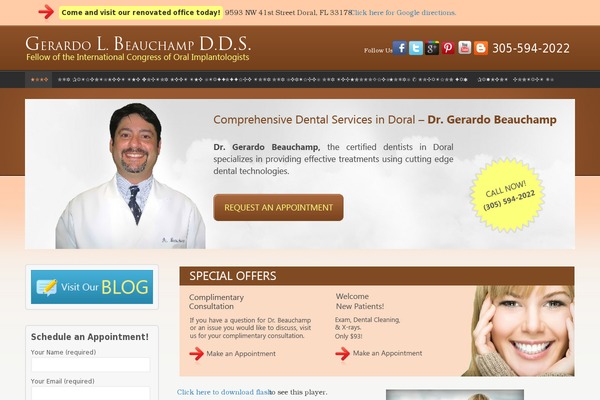 Canvas theme site design template sample