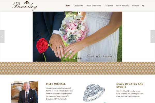 Enfold theme site design template sample