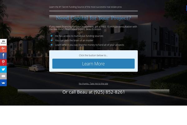 Site using Thrive-product-manager plugin
