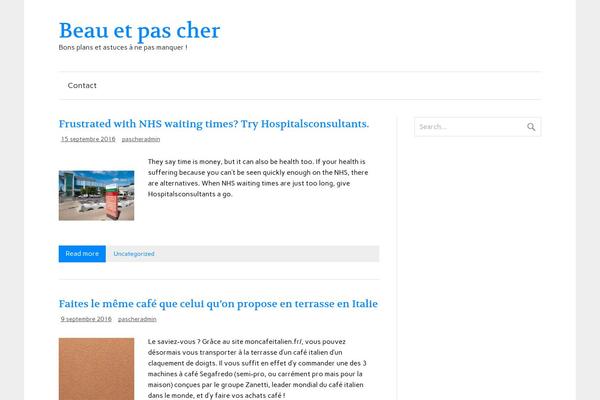 zeeFlow theme site design template sample