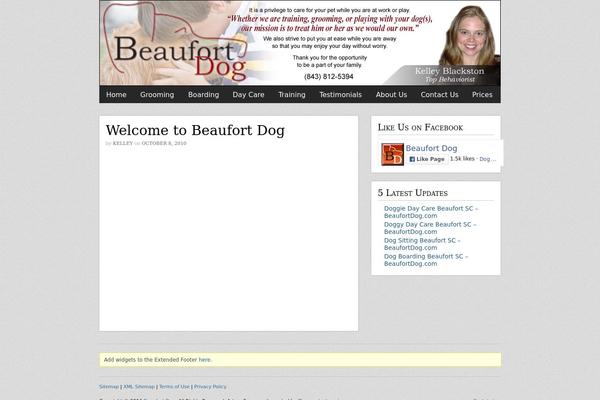 beaufortdog.com site used Arturo