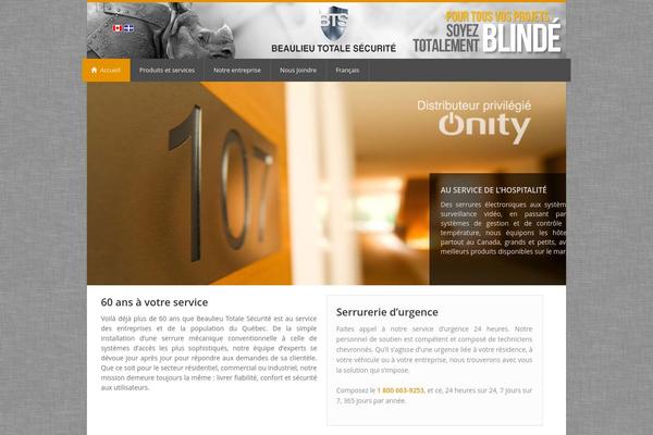 Nevia theme site design template sample