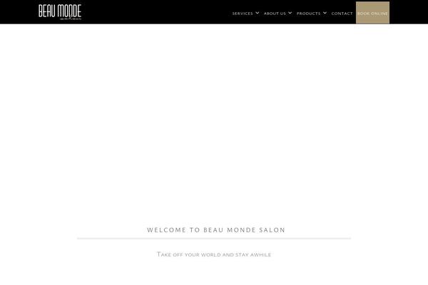 Parallax Pro theme site design template sample