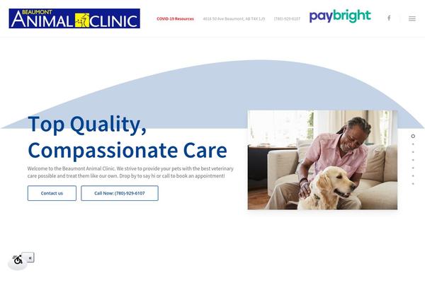 Site using Salient-portfolio plugin
