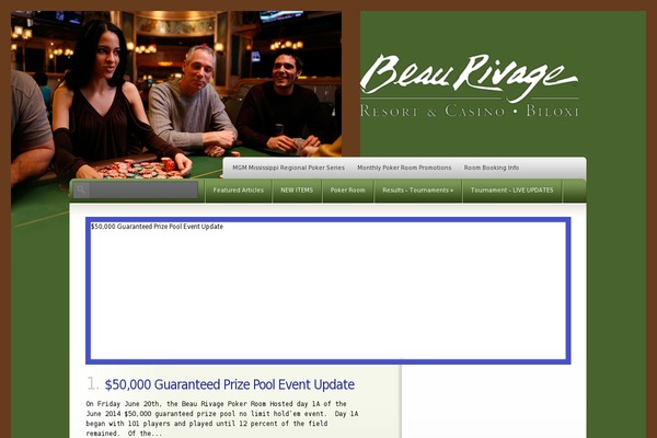 beaupoker.com site used Vw-parallax