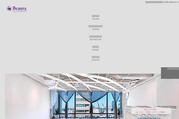 beaura.jp site used General
