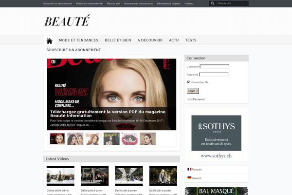 Site using Promotion Slider plugin