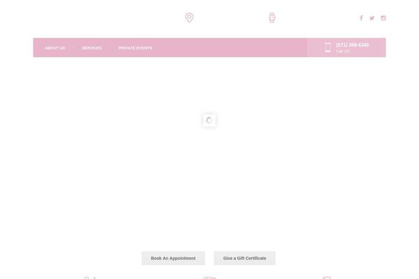 Cinderella theme site design template sample