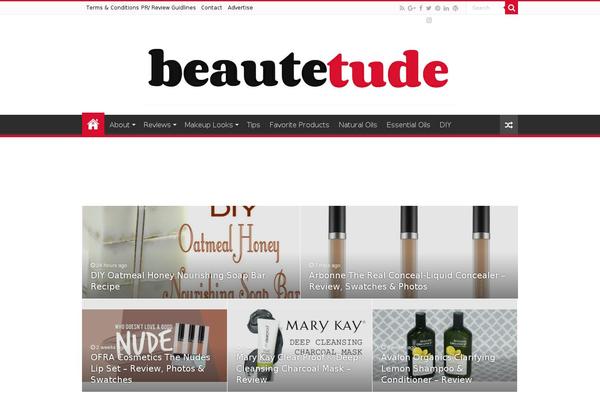 Vlog theme site design template sample