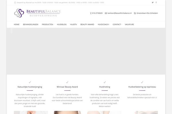 Enfold theme site design template sample