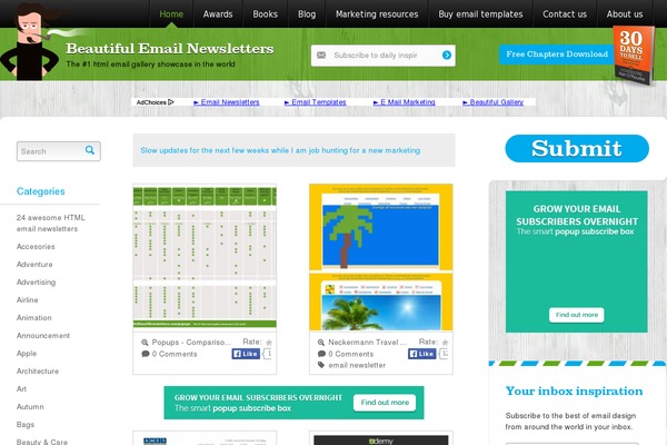 Site using Advanced-recent-posts-widget plugin