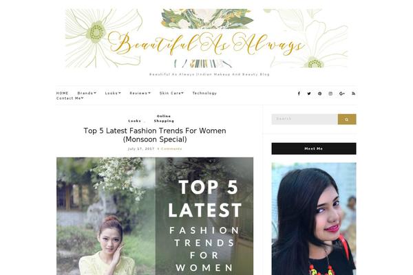 Olsen Light theme site design template sample