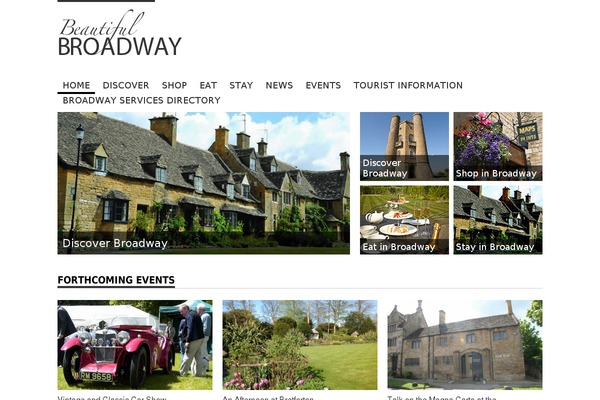 Broadway theme site design template sample