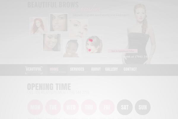 Orquidea theme site design template sample