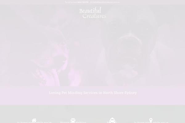 beautifulcreatures.com.au site used Howes-child