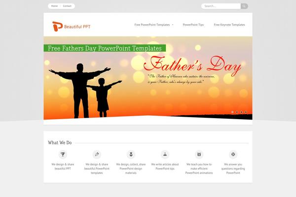 Felis theme site design template sample