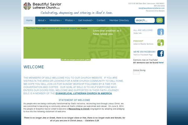 beautifulsaviorlutheran.com site used Art Magazine