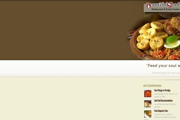 MyCuisine theme site design template sample