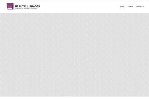 Ambient theme site design template sample