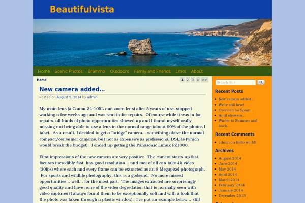 Aspen theme site design template sample
