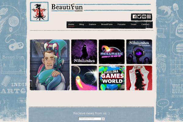 beautifungames.com site used Metrovibes Parent