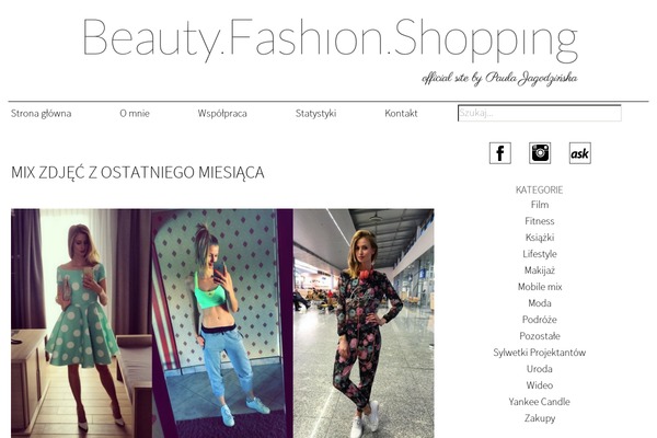 beauty-fashion-shopping.pl site used Paula