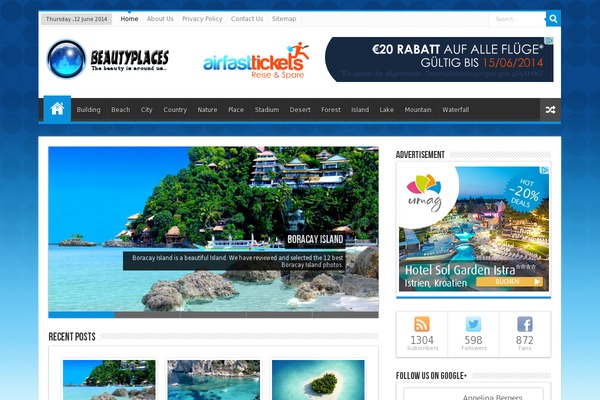 Site using Sassy Social Share plugin