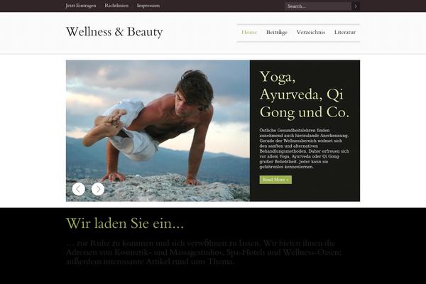 Duotive Three theme site design template sample