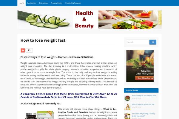 GovPress theme site design template sample