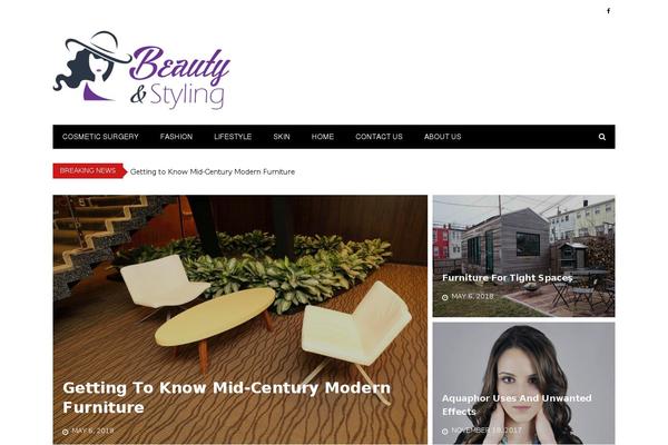 EasyMag theme site design template sample