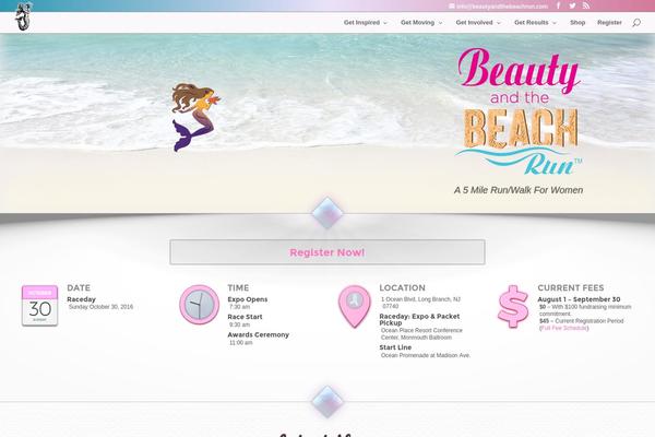 beautyandthebeachrun.com site used Flozo