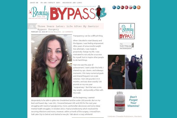beautyandthebypass.com site used Blissful