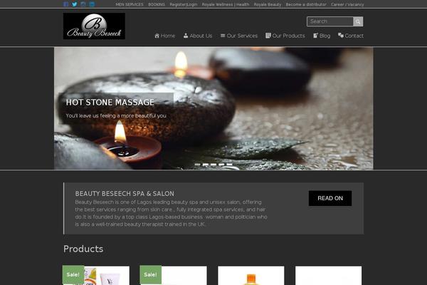 Site using Menu Icons plugin